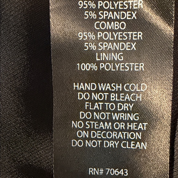 Jessica Howard Woman’s Size 6 Black Maxi Dress with Floral Waistband - Picture 5 of 5